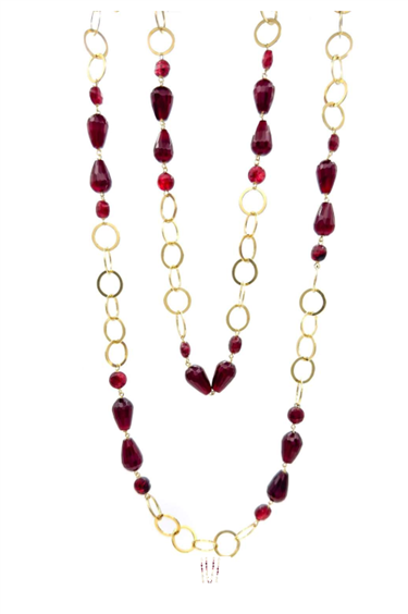 Collana Bellamaria Donna in Argento Granato CLLCLGRDO - CLLCLGRDO